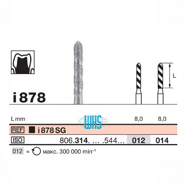 burs dental intec s 9
