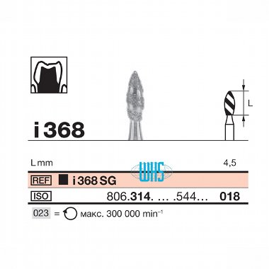 burs dental intec s 7