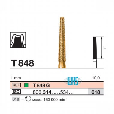 burs dental tin 30