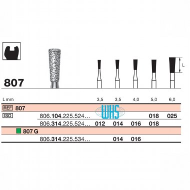 burs dental diamond 15