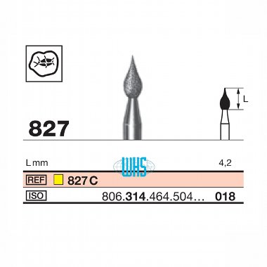 burs dental diamond 23